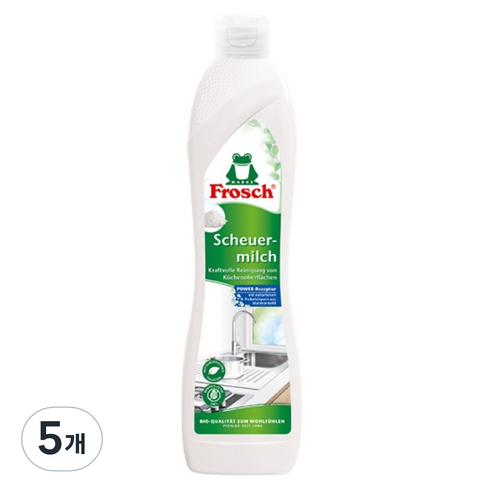 프로쉬 다목적 인덕션 세정제 무향, 5개, 500ml
