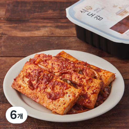 식도감 멸치두부조림, 350g, 6개