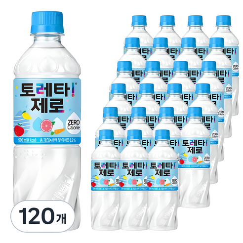 토레타 제로 이온음료, 500ml, 120개