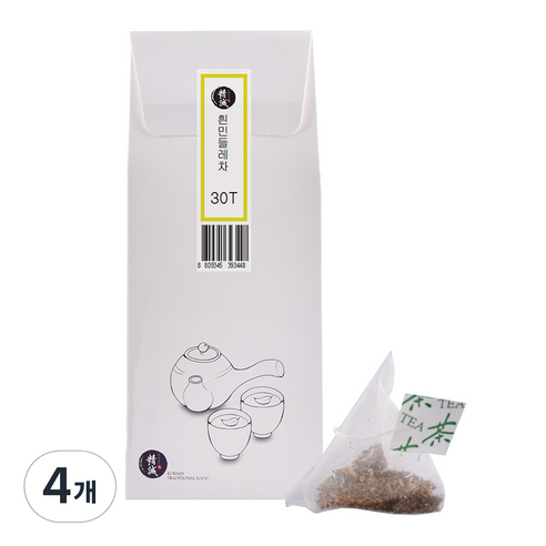 양원농장 흰민들레 삼각티백차, 1.2g, 30개입, 4개