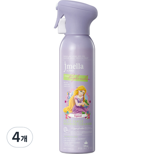 제이멜라 유아용 디즈니 퍼플멜론 패밀리 휘핑 클렌저 멜론향, 200ml, 4개