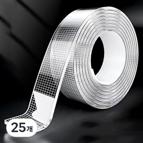 알로데 그리드 나노 양면 테이프 TYPE01 두께 1mm x 길이 1m, 25개