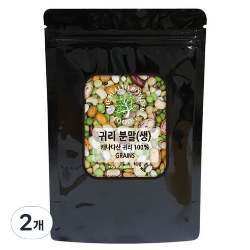 스쿨아이 캐나다산 생귀리 분말, 1.2kg, 2개