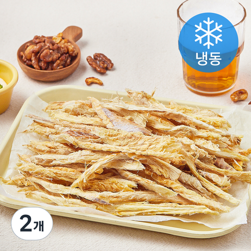 청해명가 대관령 건조 황태채 (냉동), 2개, 150g