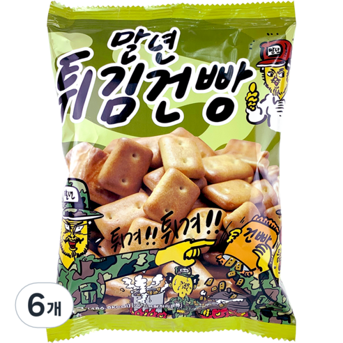 금풍제과 말년 튀김건빵, 100g, 5개