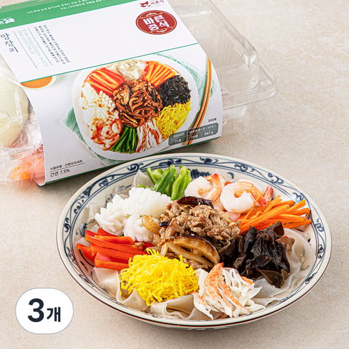 바른식 양장피 2인분, 667g, 3개