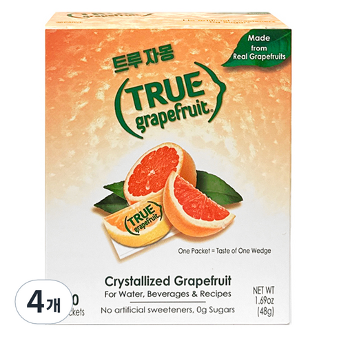트루시트러스 트루자몽, 800mg, 60개입, 4개