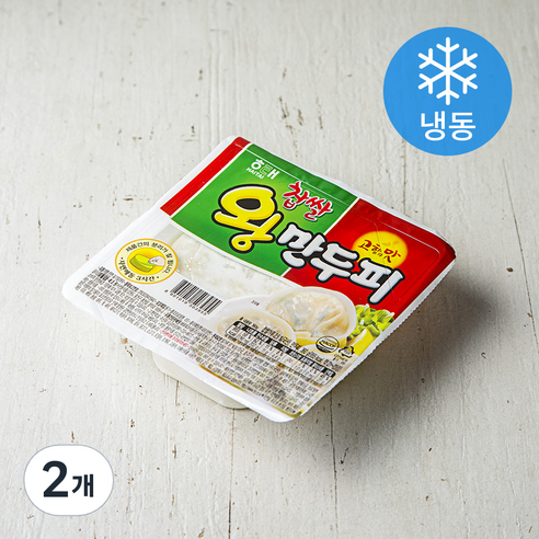 개성왕만두 고향 찹쌀 왕만두피 (냉동), 360g, 2개 Best Top5