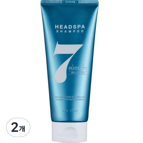 헤드스파7 썬트리 탈모완화 샴푸, 150g, 2개