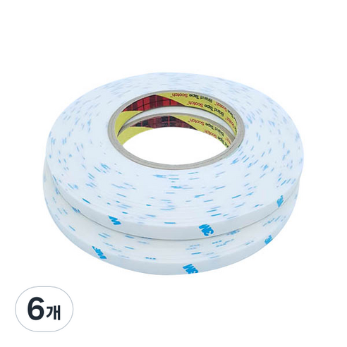 3M 열전도 양면 테이프 8708 10mm x 20m, 6개