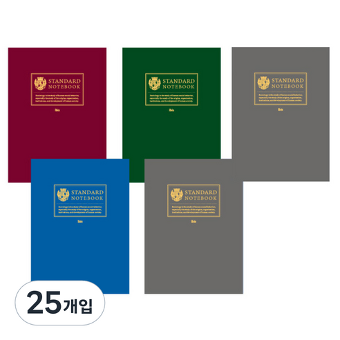 아이비스 2000 제본노트 스탠다드, 랜덤 발송, 25개입