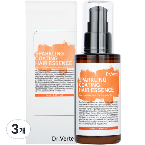 닥터벌트 스파클링 코팅 헤어에센스, 50ml, 3개