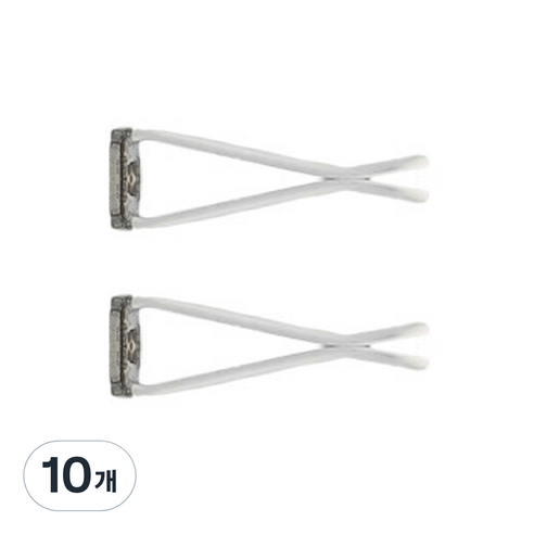 디씨네트워크 차량용 큐빅 곰돌이 방향제 클립 5cm, 1개입, 10개