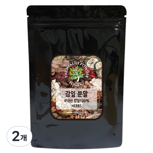 스쿨아이 감잎 분말 국내산, 2개, 200g