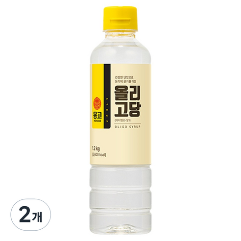 몽고식품 옥수수 올리고당, 1.2kg, 2개