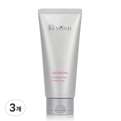 비욘드 아크네이처 클렌징폼, 150ml, 3개