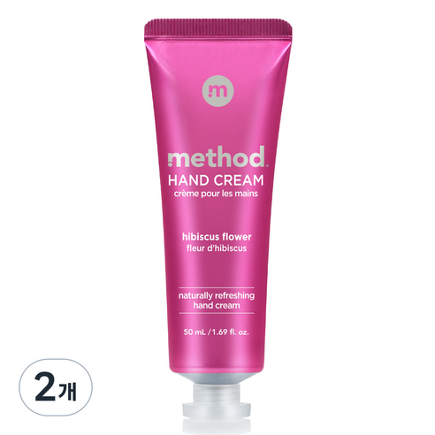 메소드 핸드크림 히비스커스, 2개, 50ml