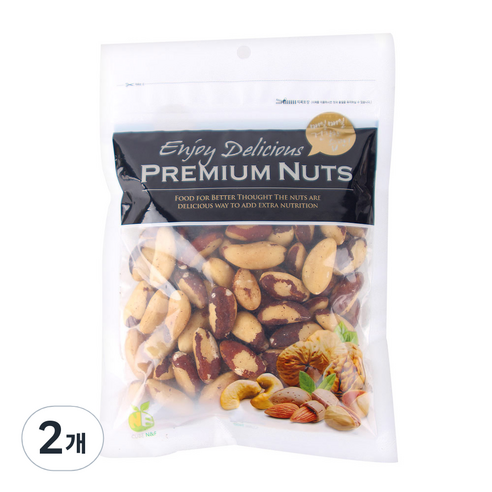 다람쥐스토리 브라질너트, 300g, 2개