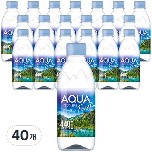 동원 아쿠아 포레, 330ml, 40개