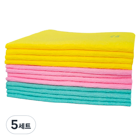 대영 부직포 행주 3종 x 4p 세트, 60개