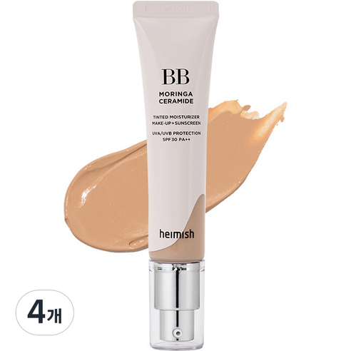헤이미쉬 모링가 세라마이드 비비크림 SPF30 PA++ 30ml, 25N Medium, 4개