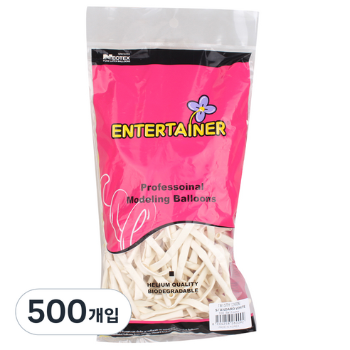 네오룬즈 260N 요술풍선, 스탠다드 화이트, 1개