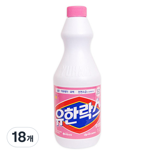 유한락스 멀티액션 후로랄 락스, 1.8L, 2개