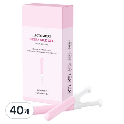 락토모아 울트라 실크젤, 1.7g, 40개
