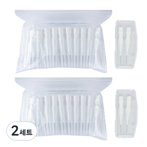 다덴 메디메이트 치간칫솔i형 0번100개 SSSS 0.4mm, 100개입, 2세트