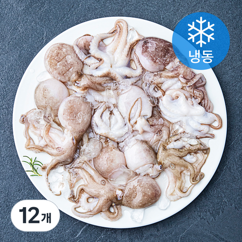 씨픽 손질 주꾸미 (냉동), 200g(4마리), 12개