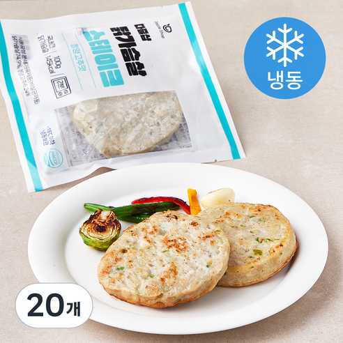 다즐샵 닭가슴살 스테이크 청양고추맛 (냉동), 100g, 1개입, 20개