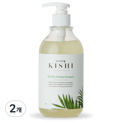 키쉬 주방 앤 젖병세제, 300ml, 2개