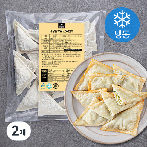 네추럴킹덤 곤약만두 (냉동), 500g, 2개