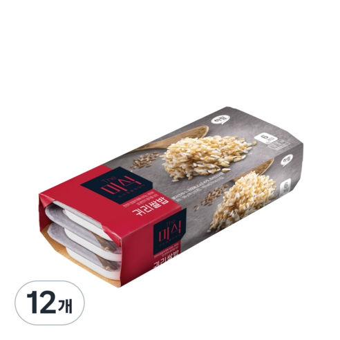 The미식 귀리쌀밥, 180g, 12개