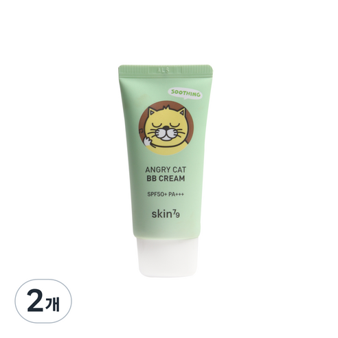 스킨79 성난 고양이 BB크림 SPF50+ PA+++ 30ml, 2개