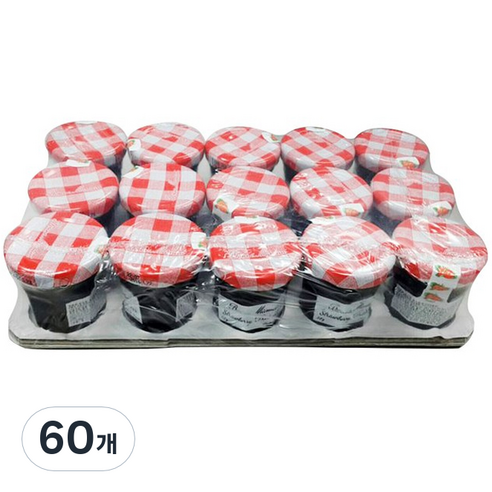 본마망 딸기잼, 60개, 30g