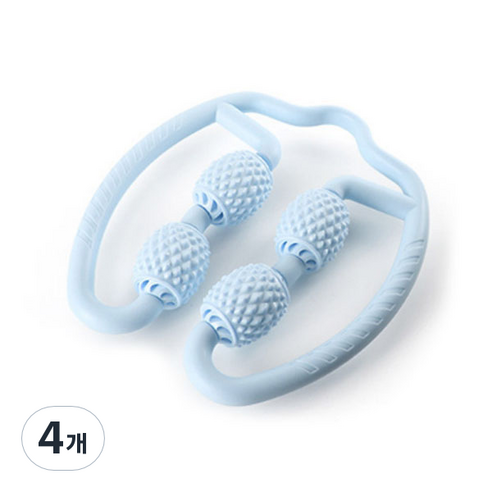 아리즈홈 다리 림프 마사지 얼굴 폼롤러, 4개, 블루 셀룰라이트마사지기 아리즈홈 다리 림프 마사지 얼굴 폼롤러, 4개, 블루 셀룰라이트마사지기