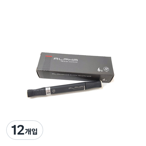 알파색채 디자인마카낱색 WG01 WarmGray01, 1색, 12개입