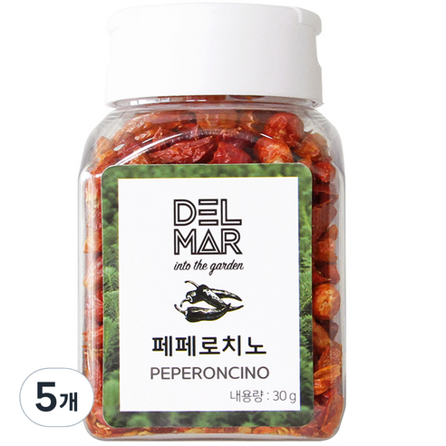 딜리셔스마켓 페페로치노홀, 30g, 5개