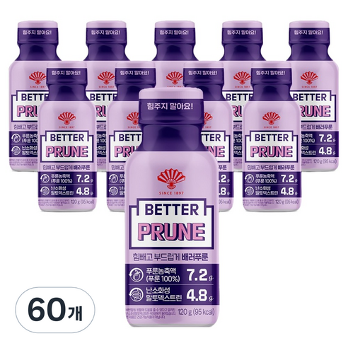 동화약품 부채표 배러푸룬, 60개, 120g