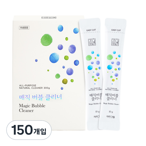 자연그램 매직 버블 클리너 스틱형, 300g, 5개