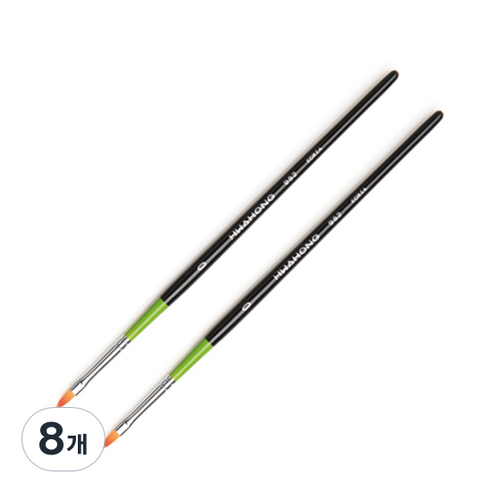 화홍 디자인붓 982, 0호, 8개