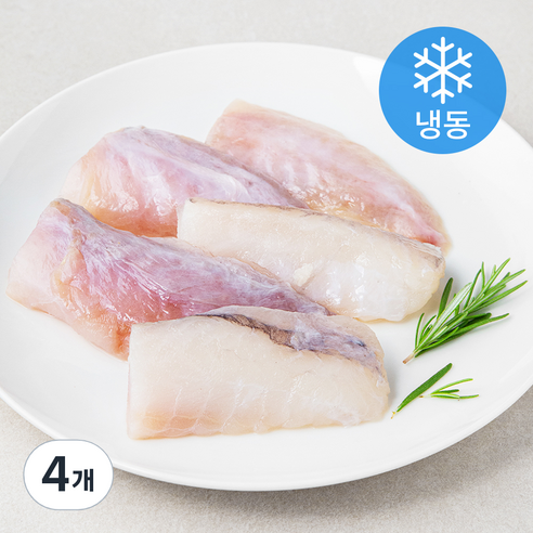 아라보감 국내산 가시없는 순살아귀 (냉동), 350g, 4개
