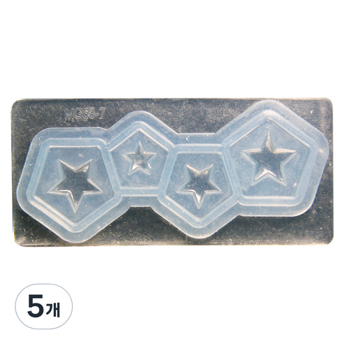네일스케치 3D 네일몰드, 29 별, 5개