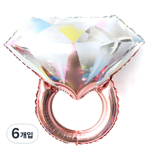 톡톡 캐릭터 풍선 ver10, CA17, 6개입