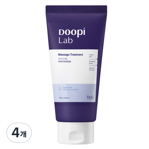 두피랩 마사지 헤어트리트먼트, 300g, 4개