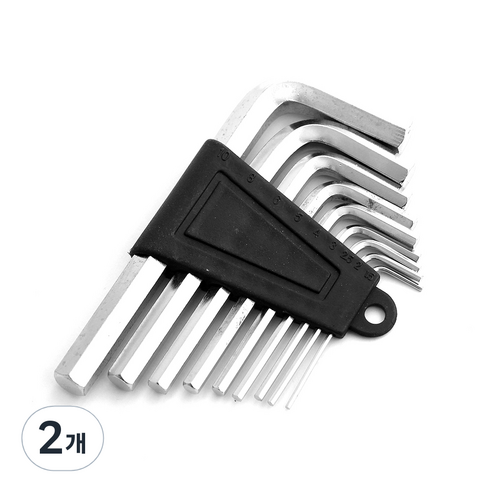 Tree 고급 육각렌치 9p, 2개
