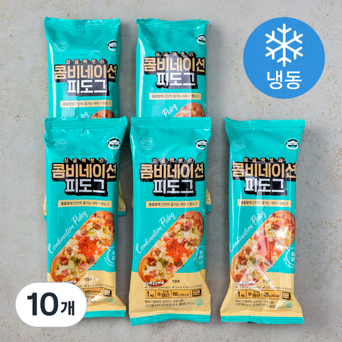 싱글팩토리 콤비네이션 피도그 (냉동), 100g, 1개입, 10개