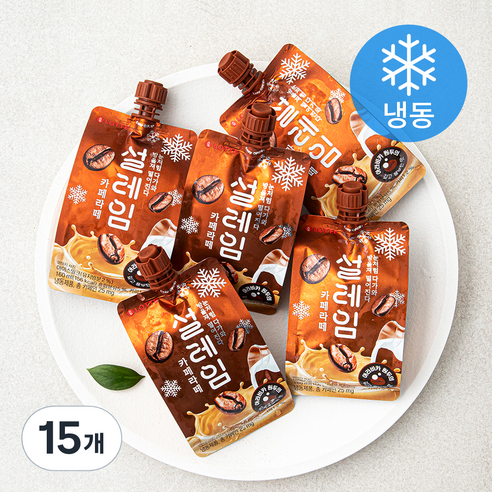 롯데설레임 카페라떼 (냉동), 160ml, 1개입, 15개