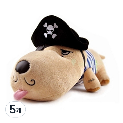 어반카 자동차 강아지인형 해적, 1개입, 5개